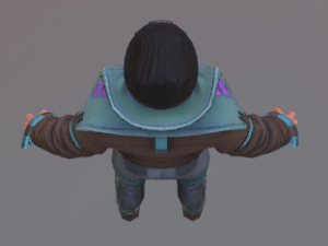 detective karan Modèle 3D