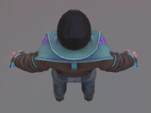 detective karan 3D Model