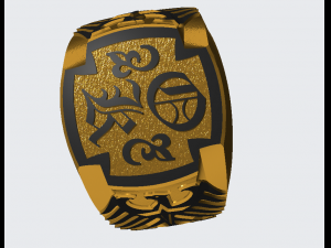 men signet ring 3D Print Model