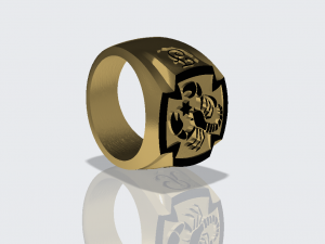 men signet ring 3D printmodel