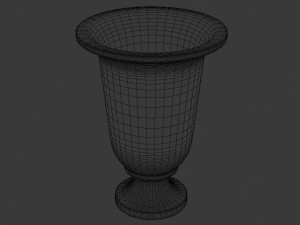 Garden vase 3D Model