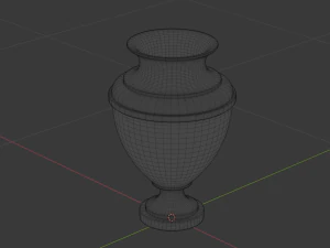 Garden vase 3D Model