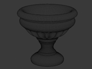 Garden vase Modello 3D