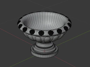 Garden vase 3D Model
