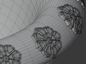 Garden vase 3D Model