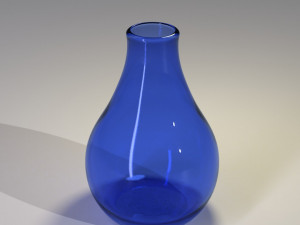 glass vase Modelo 3D