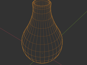 glass vase 3D 模型