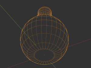 glass vase 3D 模型