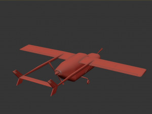 cessna super skymaster 3D Модель
