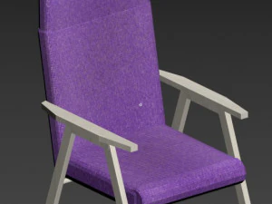 cadeira soviética Modelo 3D