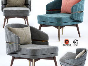aster billy chair 3Dモデル