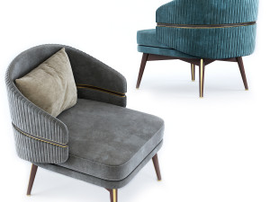 aster billy chair 3D Model