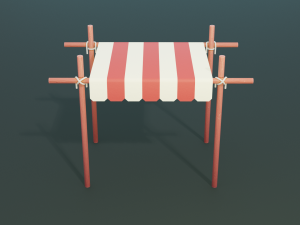 medieval merchant textured low-poly game ready assets pack 3D 模型