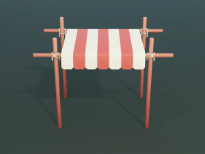 medieval merchant textured low-poly game ready assets pack 3D Model