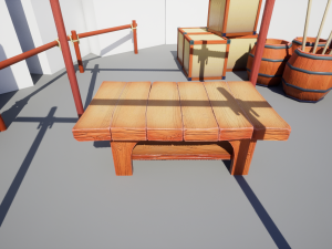 medieval merchant textured low-poly game ready assets pack 3D 模型