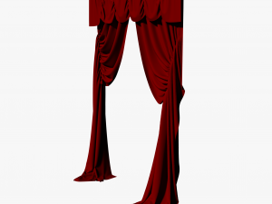 detail fancy curtain 3Dモデル