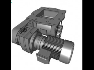 bh series high efficiency blow seal 3D 模型