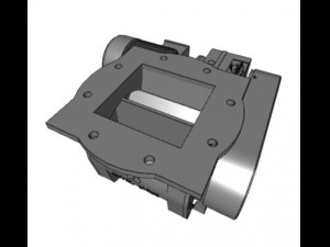 bh series high efficiency blow seal 3D Model
