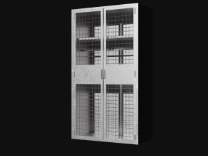 Military closet 3D Модель