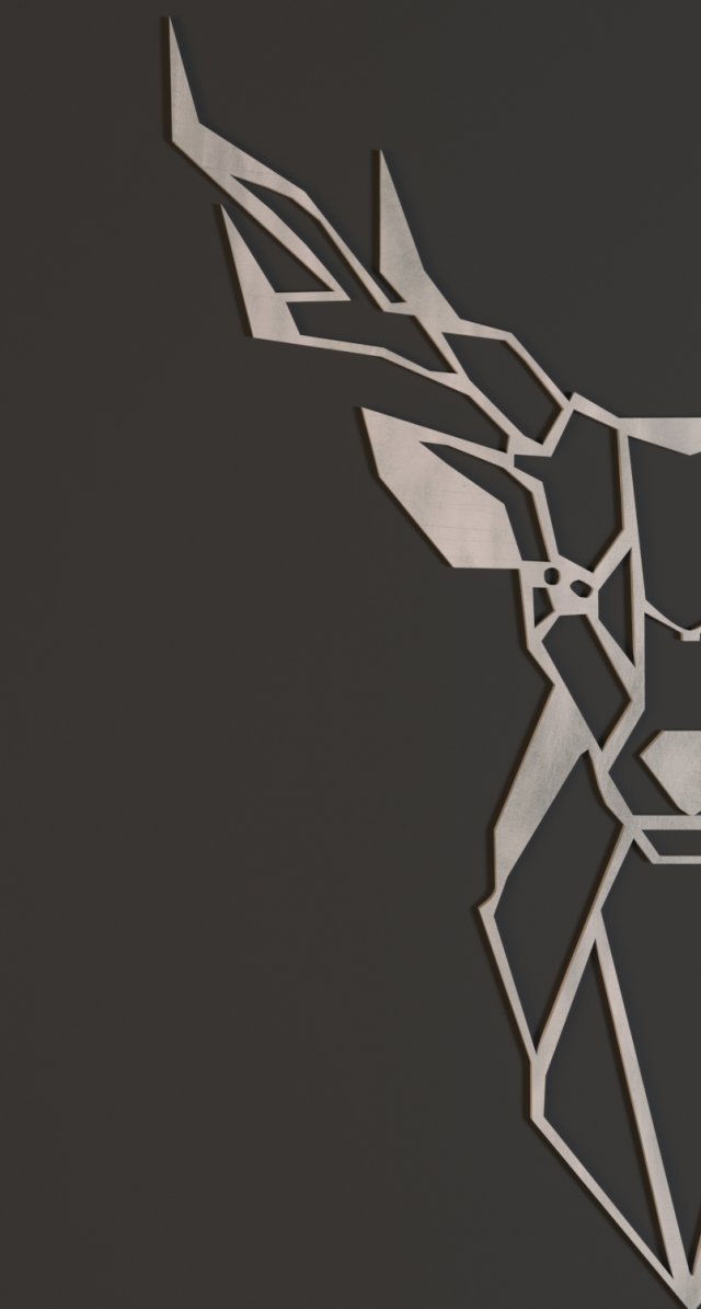 deer Model 3D .c4d .max .obj .3ds .fbx .stl .blend 