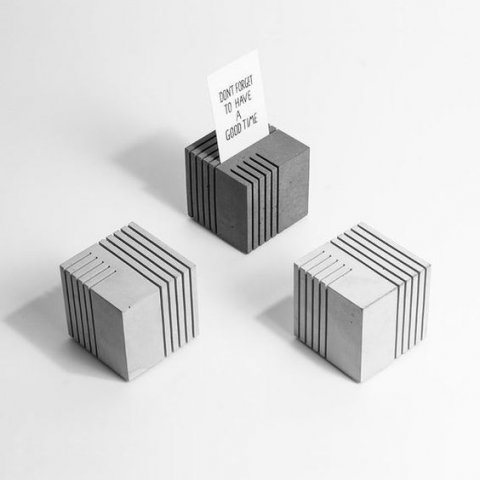 CONCRETE CUBE Model Cetak 3D .c4d .max .obj .3ds .fbx .stl .blend 