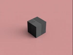 CONCRETE CUBE 3D Print Model