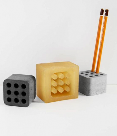 PENCIL STAND Model Cetak 3D .c4d .max .obj .3ds .fbx .stl .blend 