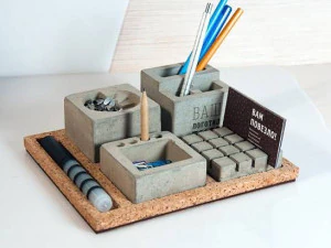 PENYIAPAN KANTOR Model Cetak 3D