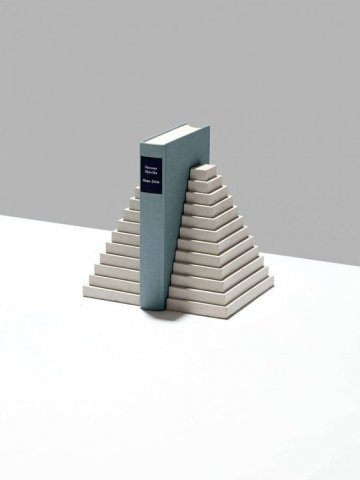 PYRAMID BOOK STAND 3D Baskı Modeli .c4d .max .obj .3ds .fbx .stl .blend 