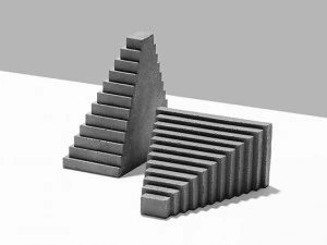 PYRAMID BOOK STAND 3D Print Model
