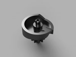 ROLL CUP DISPENSER 3D Print Model