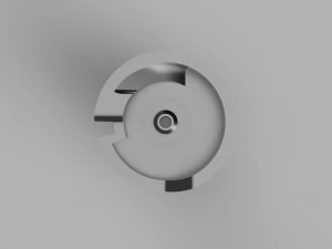 DISPENSADOR DE COPO DE ROLO Modelo de Impressão 3D