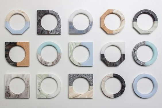 ABSTRACT BRACELETS SET 3D Print Model .c4d .max .obj .3ds .fbx .stl .blend