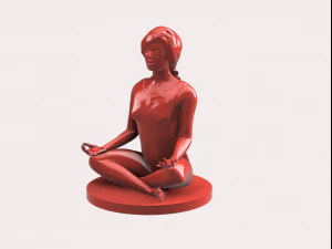 GIRL CONTROLLER HOLDER STAND PS5 3D Print Model