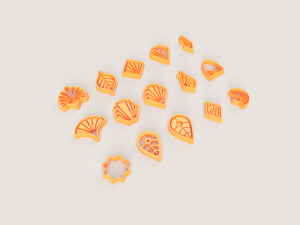 ART DECO POLYMER CUTTER 3Dプリントモデル