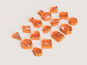 ART DECO 2 POLYMER CUTTER 3D Print Model