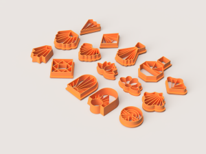 ART DECO 2 POLYMER CUTTER 3D Print Model