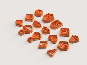 ART DECO 2 POLYMER CUTTER 3D Print Model