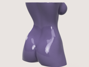 WOMAN BODY VASE 3D Baskı Modeli