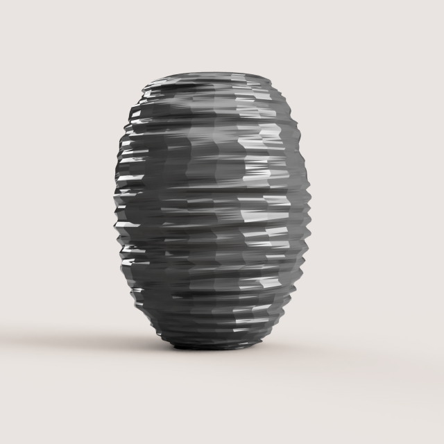 COCOON VASE 3D-printmodel .c4d .max .obj .3ds .fbx .stl .blend 