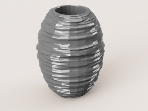 COCOON VASE 3D-printmodel