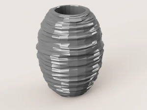 COCOON VASE 3D Print Model