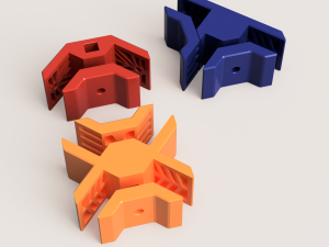 FURNITURE CONNECTOR SET Model Cetak 3D