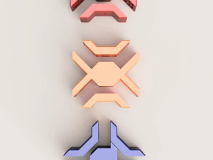 JUEGO DE CONECTORES PARA MUEBLES Modelo de impresión 3D
