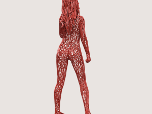 Atomic Girl 3D Print Model
