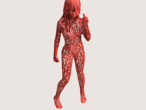 Atomic Girl 3D Print Model