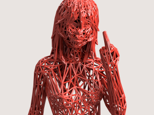 Atomic Girl 3D Print Model