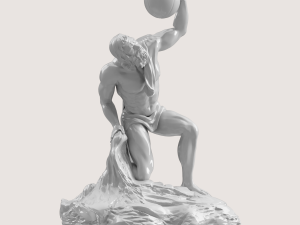 Basketball Atlant 3D Принт Модель