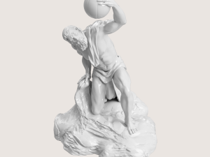 Basketball Atlant 3D 打印模型
