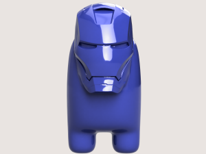IRON MAN AMONG US 3D-printmodel